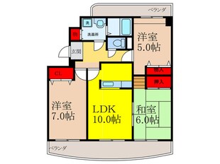 メゾン・ド・プレジ－ル１の物件間取画像